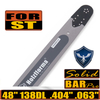 Holzfforma 48inch 404 .063 138DL Guide Bar For Stihl MS880 088 070 090 084 076 075 051 050 Chainsaw