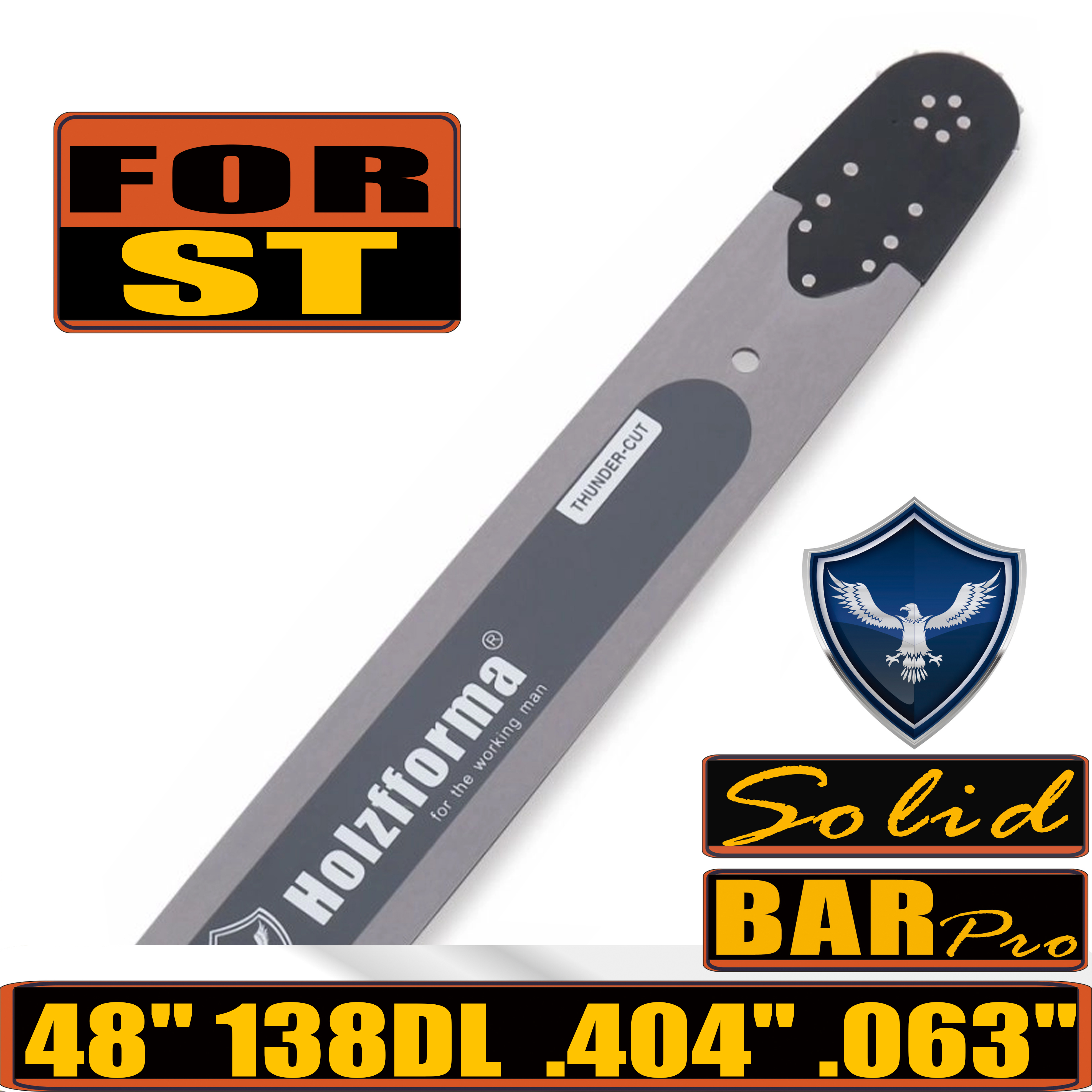 しょうページ Holzfforma 48inch 404 .063 138DL Guide Bar For Stihl MS880 088 070