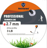 2.7mmx215m Professional Serrated Trimmer Line