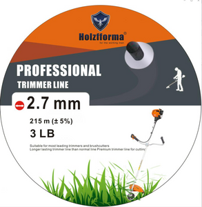 2.7mmx215m Professional Serrated Trimmer Line