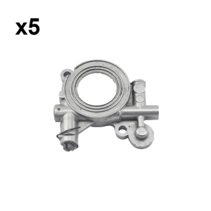 Holzfforma 5PCS Oil Pump For HUS 362 365 371 372 Chainsaw #503 52 13-05