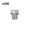 Holzfforma 100PCS Plug For HUS 345 346 350 351 353 Chainsaw #1122 025 2200