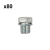 Holzfforma 80PCS Plug For HUS 345 346 350 351 353 Chainsaw #1122 025 2200