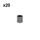 Holzfforma 20PCS Piston Needle Bearing For HUS 55 350 Chainsaw #501 45 16-01