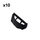 Farmertec 10PCS Air Baffle For ST MS660 066 Chainsaw #1122 141 6300