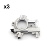 Holzfforma 3PCS Oil Pump For ST MS660 066 Chainsaw #1122 640 3205