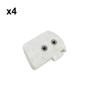 Holzfforma 4PCS Air Filter Felt For ST MS380 038 MS381 Chainsaw #1119 120 1607