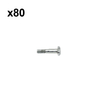 Bulk 80 Collar screw bar stud Replace For Husqvarna 362 365 371 372 372xp OEM# 501 81 57-01 / 501 81 57-02 /501815701 /501815702