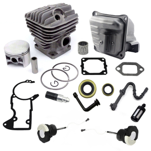 Holzfforma 52mm Cylinder Piston Kit Muffler Gasket Oil Seal Fuel Oil Cap Line Combo For ST MS460 046