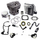 Holzfforma 52mm Cylinder Piston Kit Muffler Gasket Fuel Oil Cap Line Filter Oil Seal Combo For ST MS460 046