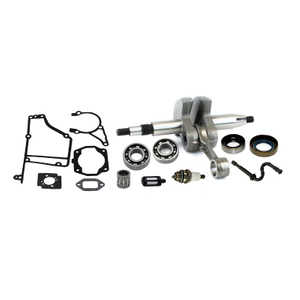  Crankshaft Full Gasket Set 6202 6203 Ball Bearings Oil Seal Set Piston Needle Cage Fuel Line Fuel Filter Spark Plug For Stihl TS410 Cut Off Saw