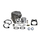 Cylinder Piston Kit Crankcase Gasket Cylinder Gasket Muffler Gasket Oil Seal Set Piston Needle Cage Fuel Filter For Husqvarna K750 Concrete Saw