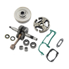 Crankshaft Grooved Ball Bearings Oil Seals Piston Needle Bearing Clutch Cover Sprocket Gasket Kits For Hus 362 365 371 372 Chainsaw Spare Parts