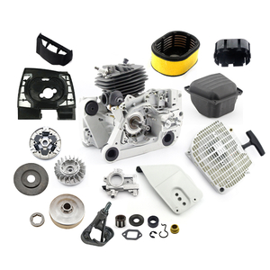 Engine Complete Recoil Starter Chain Sprocket Cover Muffler Clutch Air Filter For Stihl MS660 066 Chainsaw