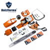 Holzfforma 93.6CC G395 Gasoline Chain Saw Power Head With 76inch Three Chains And Bar Already Tested All parts are For Husqvarna 394 395 Chainsaw For US Customers