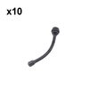 Holzfforma 10PCS Oil Hose For HUS 362 365 371 372 Chainsaw #503 42 67-01
