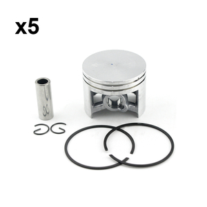 Holzfforma 5PCS 50mm Piston Kit For ST MS440 Chainsaw #1128 030 2015
