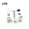 Holzfforma 10PCS Chain Adjuster Set For ST MS260 026 028 MS360 MS340 036 034 MS361 MS440 044 MS460 046 MS660 066 Chainsaw #1127 007 1003