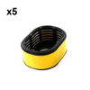Holzfforma 5PCS Air Filter HD With Pre Filter For ST MS660 066 Chainsaw #0000 120 1654