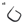 Holzfforma 5PCS Handle Bar For ST MS380 038 MS381 Chainsaw #1119 790 1700