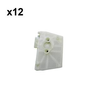 Holzfforma 12PCS Air Filter Nylon For ST MS380 038 MS381 Chainsaw #1119 120 1607