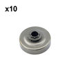 Holzfforma 10PCS .325"-7T Clutch Drum For HUS 55 Chainsaw