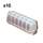 Holzfforma 10PCS Air Filter For ST MS250 MS230 025 023 Chainsaw #1123 120 1612
