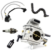 Ignition Coil L7TC Spark Plug Carburetor Z. Fuel Hose Filter For Stihl MS660 066 Chainsaw