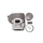 FarmerBoss™ Cylinder piston kit with bore 44.7mm Chrome Coted For Stihl MS260 026 Replaces Parts 1121 020 1217