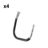 Holzfforma 4PCS Handle Bar For HUS 362 365 371 372 Chainsaw #503 62 67-71