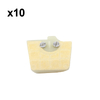 Holzfforma 10PCS Air Filter For ST MS360 Chainsaw #1125 120 1612
