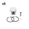 Holzfforma 5PCS Piston Kit with Bore 46mm For ST MS290 Chainsaw #1127 030 2003