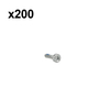 Bulk 200Pcs Spline Screw M5X18 For 028 MS070 FS400 FS450 FS480 OEM# 9022 341 1010