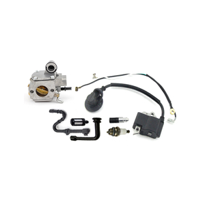 Carburetor Ignition Coil L7TC Spark Plug Fuel Line Fuel Filter Oil Hose Oil Filter Replacement Spare Parts For Stihl MS361 Chainsaw