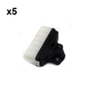 Holzfforma 5PCS Air Filter Assy For ST MS250 MS230 025 023 Chainsaw #1123 120 1623,1123 124 3505