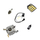 Holzfforma Carburetor Ignition Coil Air Filter Spark Plug Fuel Filter Combo For ST MS200T 020T Chainsaw