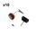 10PCS Fuel Caps For Stihl MS660 066 Chainsaw