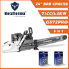 Holzfforma 71CC G372 PRO Chainsaw Power Head With 24" Guide Bar 3PCS Chain For Hus 372XP