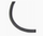 Fuel Hose(Black) Size:3mmx6.0mm Length:1000mm