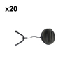 Holzfforma 20PCS Fuel/Oil Cap For HUS 362 365 371 372 Chainsaw #501 81 96-02