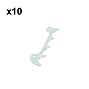 Holzfforma 10PCS Bumper Spike For ST MS260 026 028 MS290 MS390 029 039 MS360 MS340 036 034 MS361 MS380 038 MS381 MS440 MS460 044 046 Chainsaw #1110 664 0501