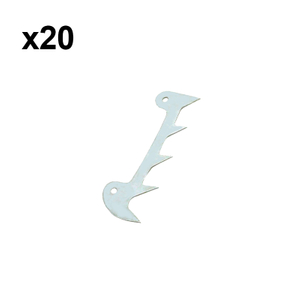 Holzfforma 20PCS Bumper Spike For ST MS260 026 028 MS290 MS390 029 039 MS360 MS340 036 034 MS361 MS380 038 MS381 MS440 MS460 044 046 Chainsaw #1110 664 0501