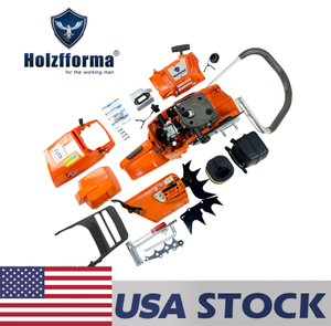 US STOCK-Holzfforma 71CC G372 Gasoline Chain Saw Power Head Already Tested All parts are For Husqvarna 372XP Chainsaw Covers Muffler and Air Filter not Assembled