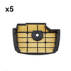 Holzfforma 5PCS Air Filter For ST MS201 MS201T Chainsaw #1145 140 4400