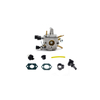 Carburetor Grommet Carburetor Gasket Primer Bulb Fuel Pump Hose Sealing Ring Choke Knob For Stihl FS120 FS200 FS250 Brush Cutter