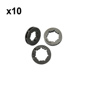 10PCS 3/8"-7T 7 Spline Rim 3/8" 7T & .325" 7T Drive Sprocket Rim For Stihl Chainsaw