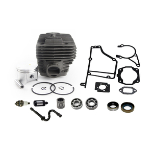 Cylinder Piston Kit Gasket Set Fuel Line Fuel Filter 6202 6203 Grooved Ball Bearing Oil Seal Set L7TC Spark Plug Piston Needle Cage For Stihl TS400 Cut‑Off Saw