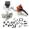 Crankcase Fuel Tank Cylinder Piston Kit Gaskets Fuel Oil Hose Filter Spark Plug AV buffer Set For Stihl MS660 066 Chainsaw