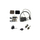 Carburetor Ignition Coil Air Filter Set Fuel Filter L7TC Spark Plug Fuel Cap For Stihl FS55 Chainsaw
