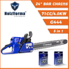Holzfforma G444 71cc Chainsaw Power Head With 3/8".050" 24" 84DL Bar Chain
